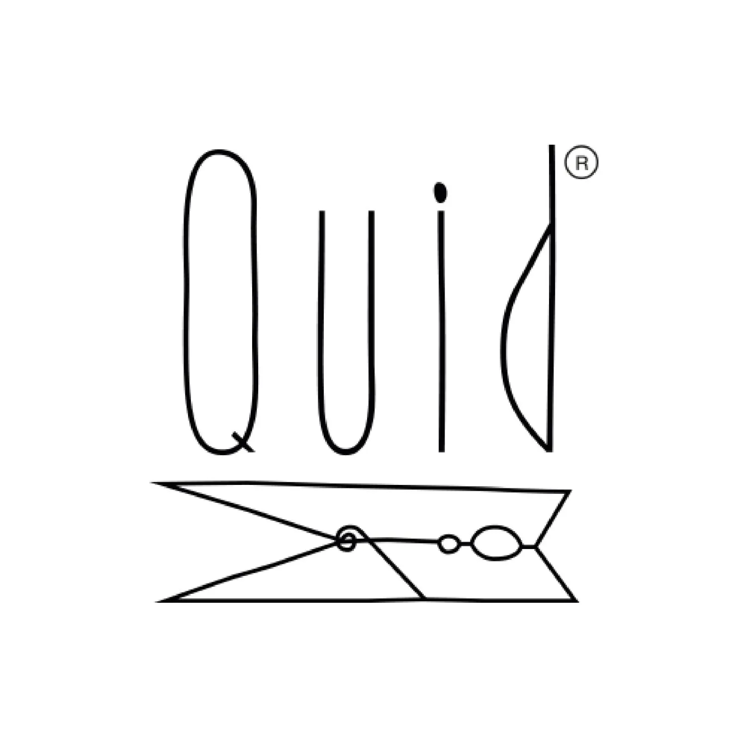 Logo minimalista Quid di Perlage, produttore di Prosecco DOCG biologico di Conegliano Valdobbiadene.