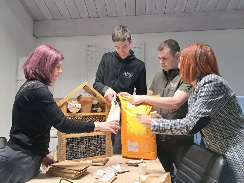 EnoBee. Biodiversity, bees and energy from the sustainability team.