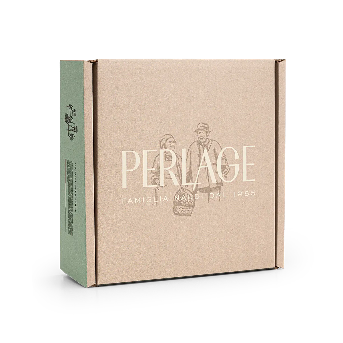 Perlage Box: featuring organic wines, Prosecco DOCG, and the traditions of Conegliano Valdobbiadene.