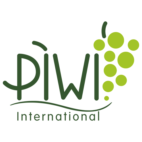 Logo PIWI International, rappresentante i vini biologici e sostenibili, legato al Prosecco Conegliano Valdobbiadene.