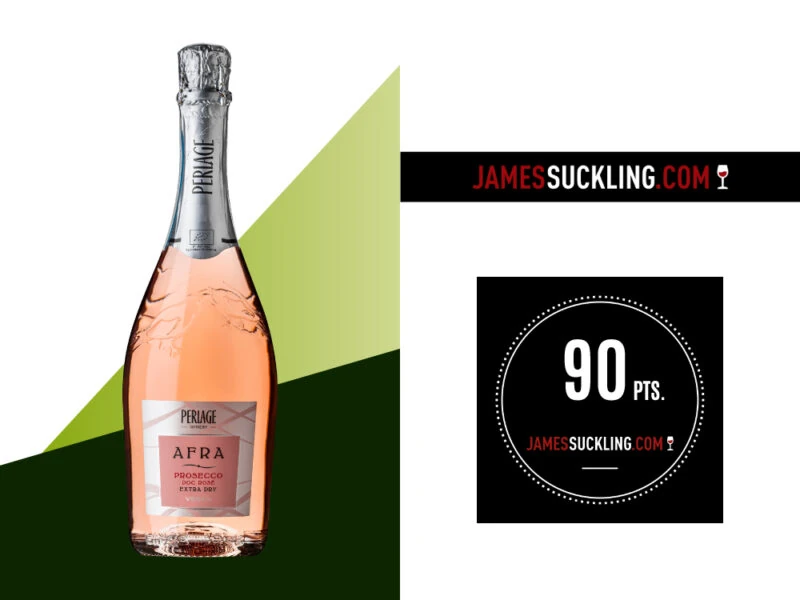 perlage-v-come-vegani Prosecco DOCG rosé biologico Perlage, premiato 90 punti, espressione del Conegliano Valdobbiadene.