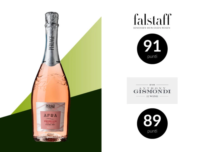 perlage-v-come-vegani Perlage Prosecco DOC Rosé biologico, premiato Falstaff e Gismondi; eccellenza di Conegliano Valdobbiadene.